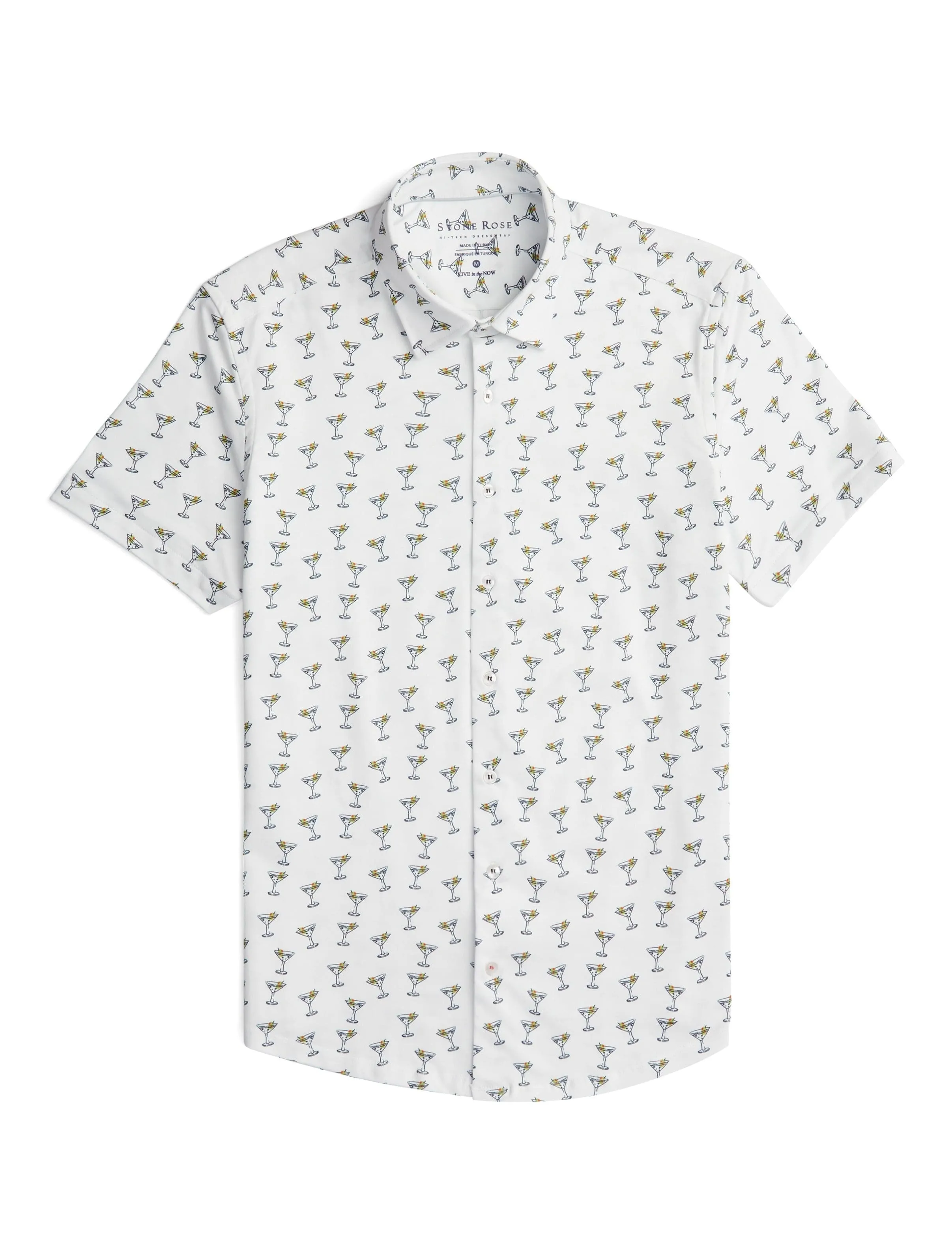 White Martini T-Series DryTouch Shirt