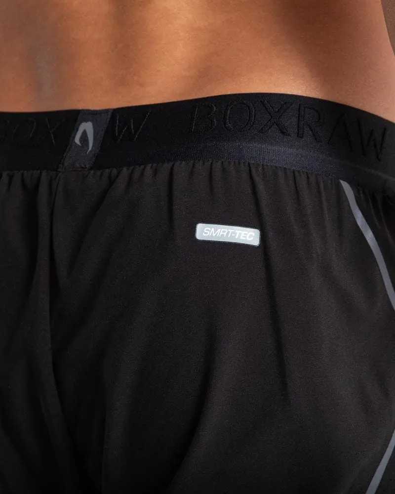 WILDE 2-IN-1 SHORTS - BLACK