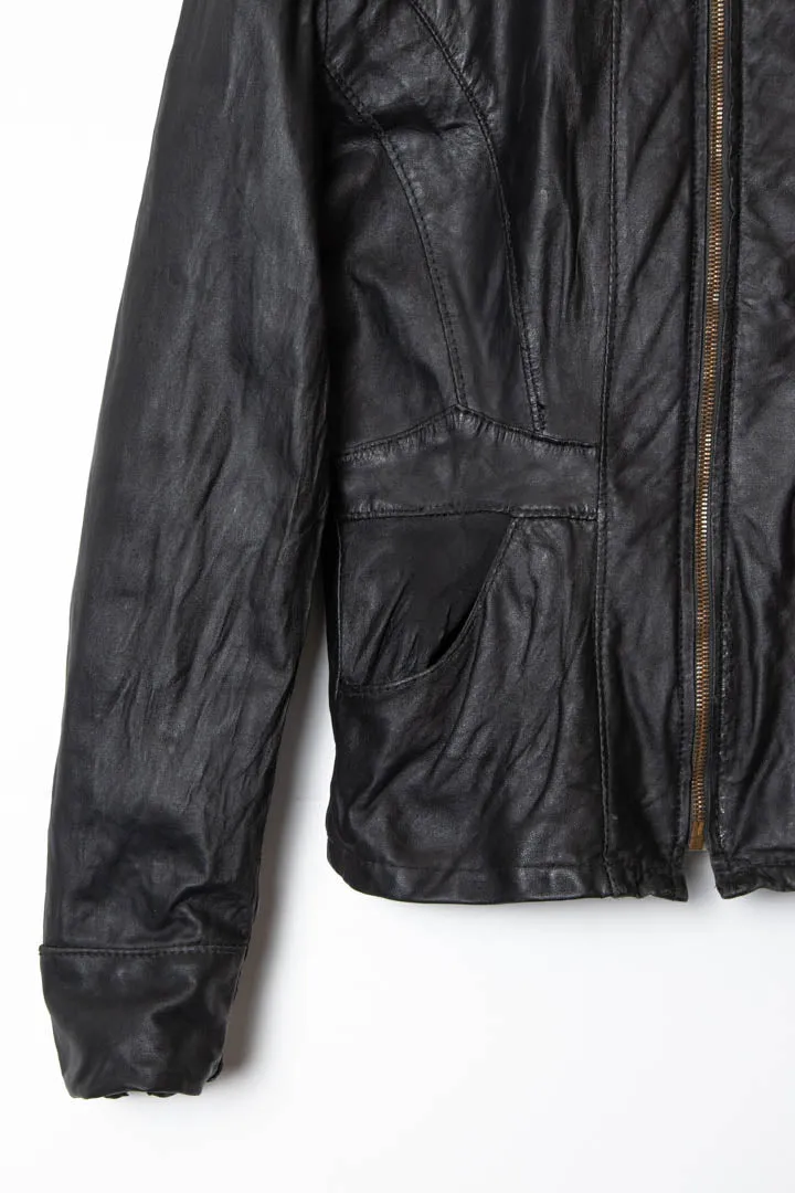 Women's 1970s Reed Sportswear Leather Biker Jacket (S)