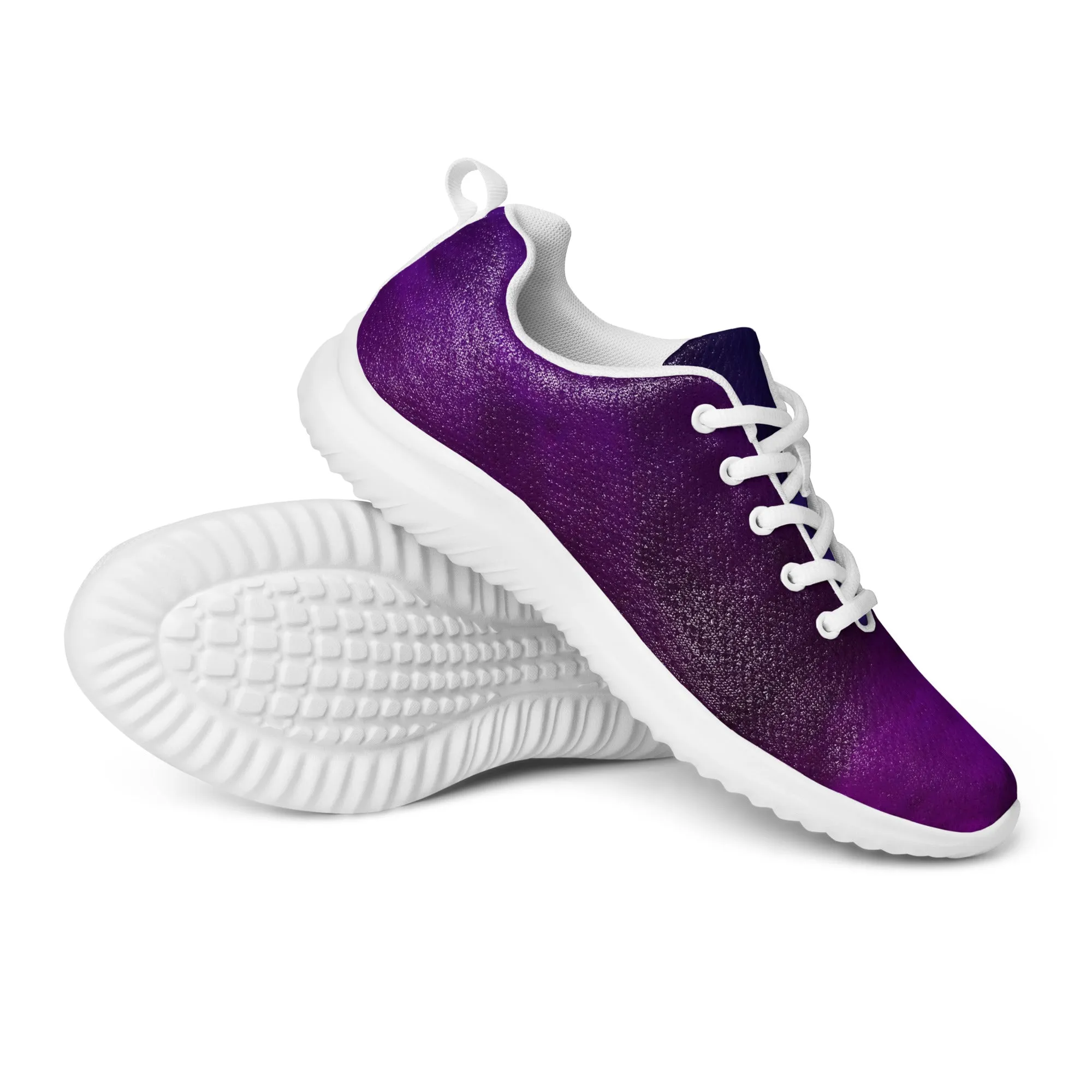 Women’s Purple and Black Athletic Shoes